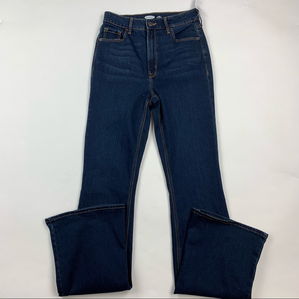 Old Navy Extra High Rise Flare Jeans 2 Tall NWT